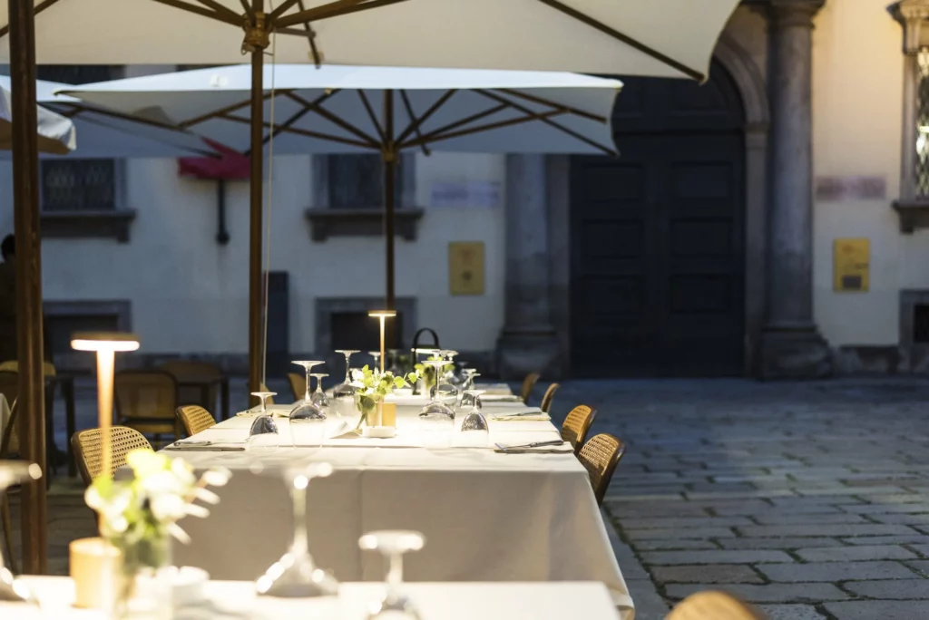 A romantic dinner in Milan at Al Mercante