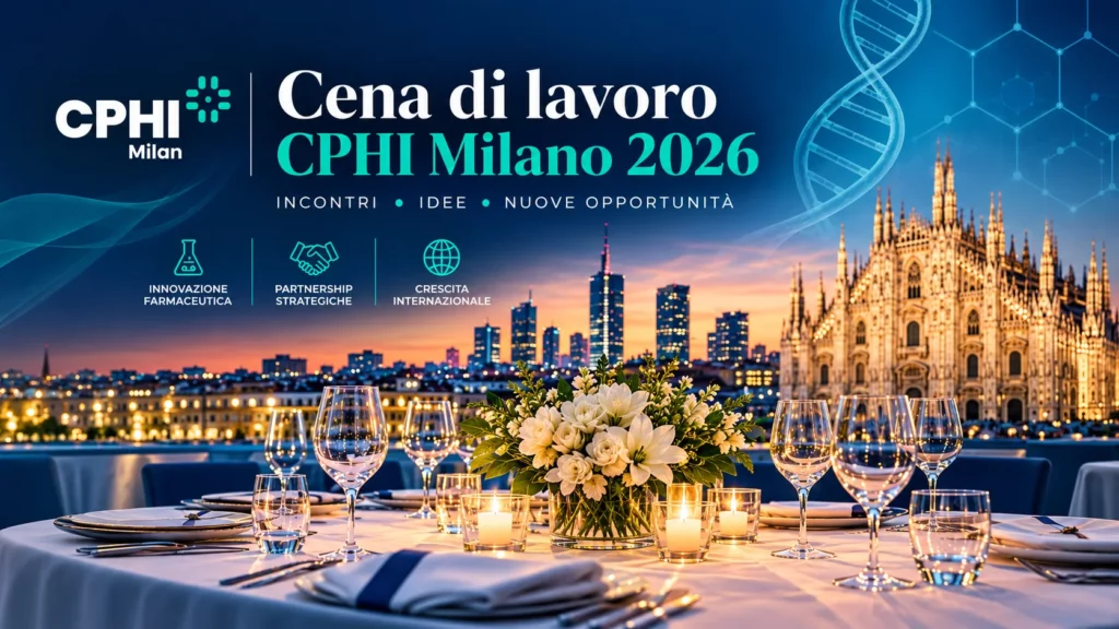 cena di lavoro CPHI Milano Al Mercante